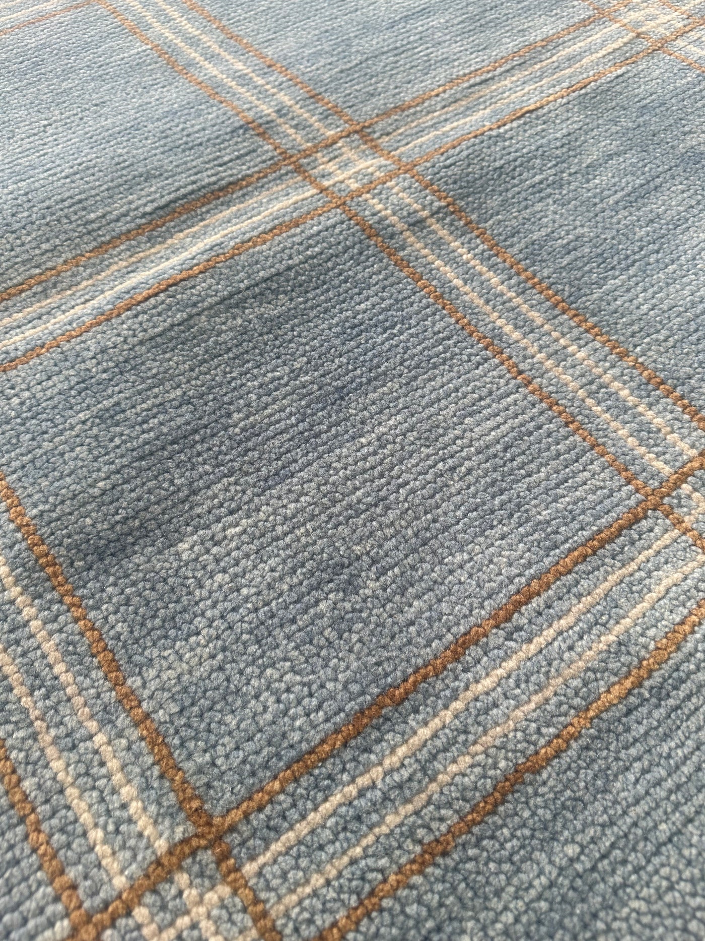 Concord Blue Plaid Rug – DFW Textile Sourcing