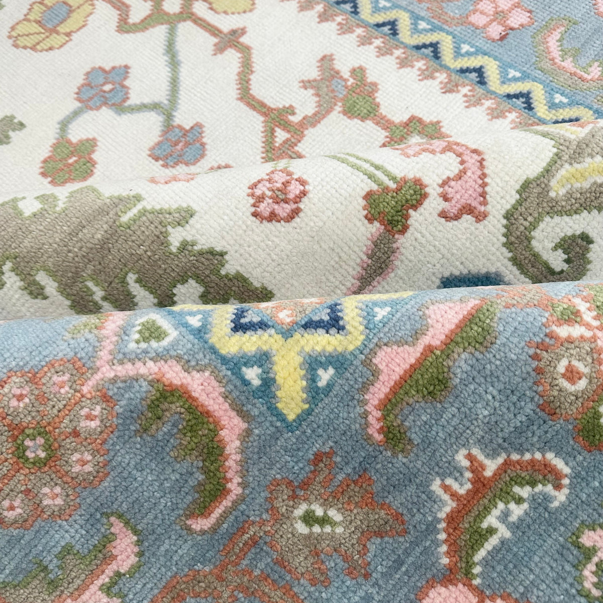 Austin Pink Modern Oushak Rug – DFW Textile Sourcing