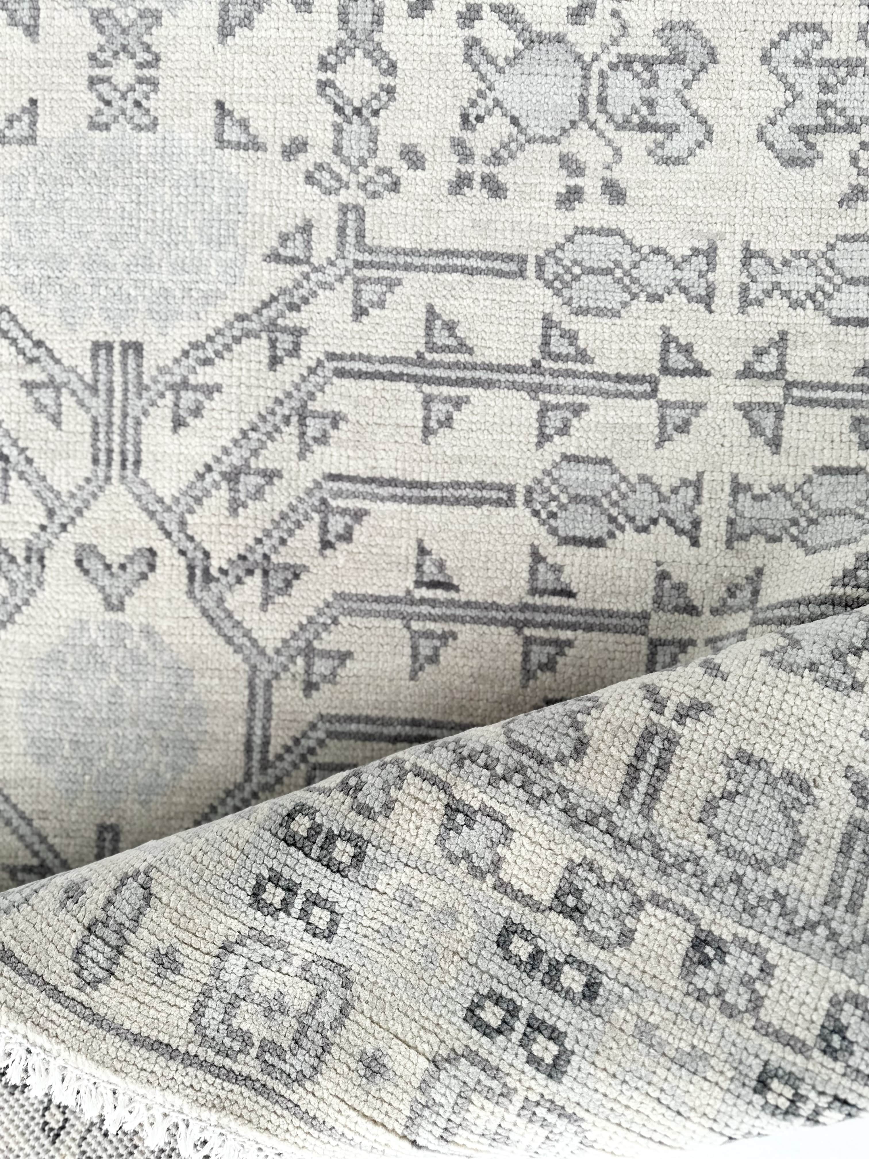 Casablanca Neutral Modern Oushak – DFW Textile Sourcing